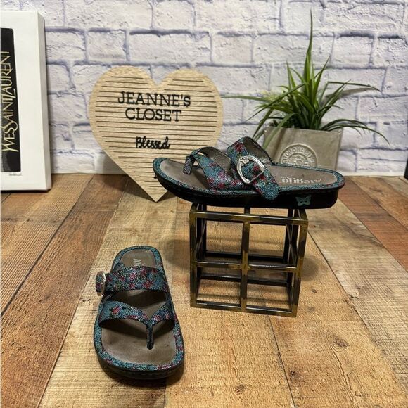 Alegria Valentina Aqua Flora 39 8.5 - Picture 5 of 10